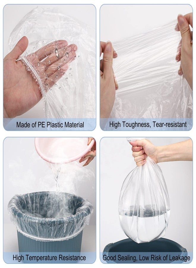 Noverlife 100PCS Disposable Pedicure Spa Liners, Clear Plastic Single Use Foot Spa Liners, Disposable Foot Tub Liner One-off Foot Bath Basin Bags for Foot Pedicure Spa Beauty Salon Hotel Home Use - Image 5
